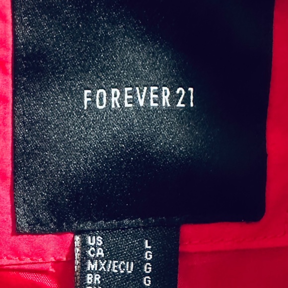 Puffer Jacket - Deep Pink - Forever 21 - Picture 3 of 3